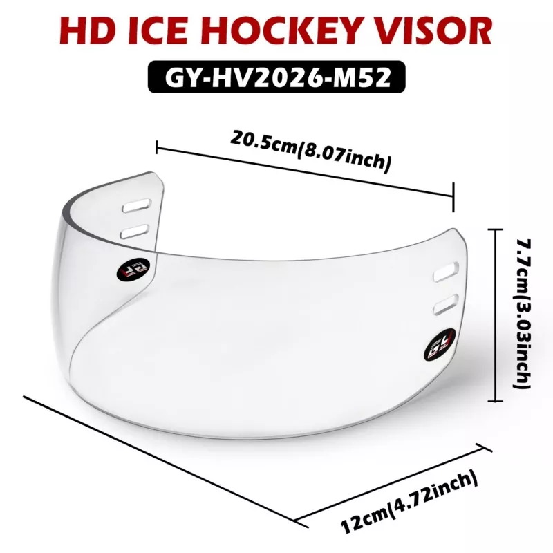 GYHOCKEY ເປີດຕົວຢ່າງເປັນທາງການ: 2026 HD Ice Hockey Visor Series ຕອນນີ້ມີໃຫ້ທົ່ວໂລກແລ້ວ.