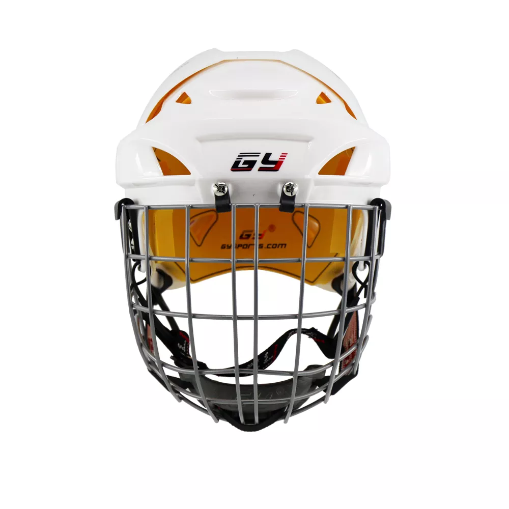 ຫມວກກັນກະທົບ Hockey Player ສໍາລັບຫົວມົນ