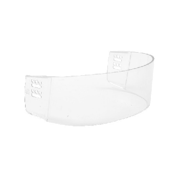Polycarbonate ຕ້ານໝອກສີດ Molded Hockey Visor
