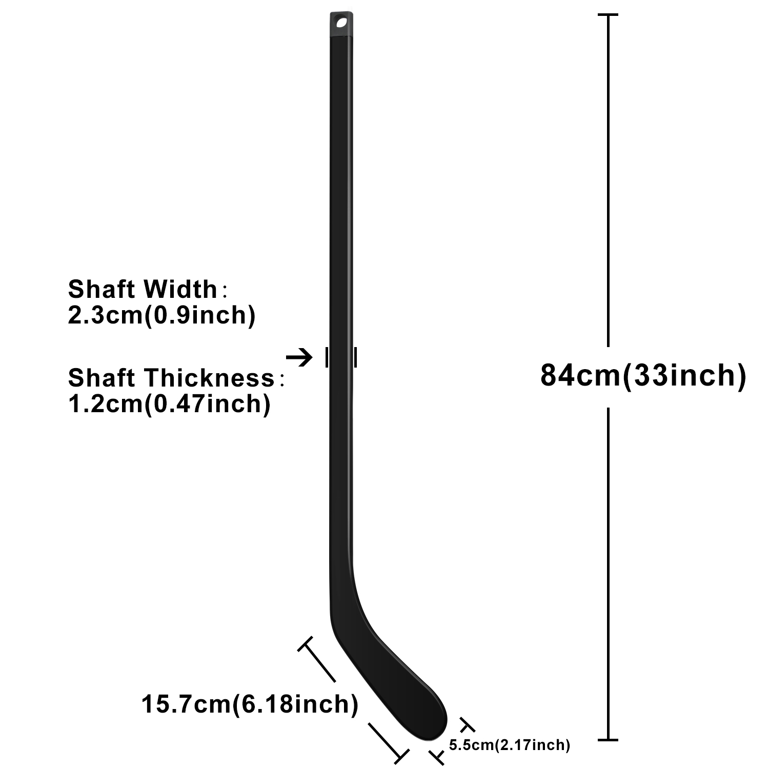 Top - Notch China Quality Fiberglass Mini Ice Hockey Stick (XS) ສໍາລັບຜູ້ຫຼິ້ນຫນຸ່ມ