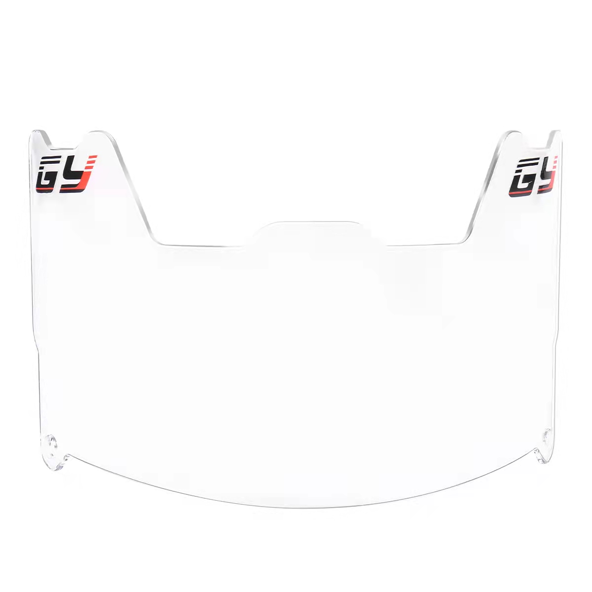 TruVision Pro Football Visor MilitaryGrade Clear Shield ພາຍໃນປ້ອງກັນໝອກນອກ ຕ້ານຮອຍຂີດຂ່ວນ