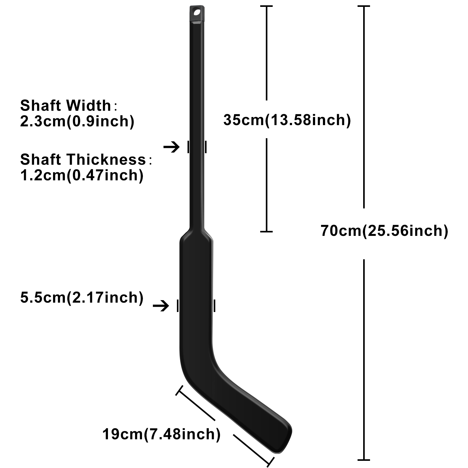 Youth Fiberglass Mini Ice Hockey Goalie Stick - ທາງເລືອກຍອດນິຍົມສຳລັບເປົ້າໝາຍໜຸ່ມ